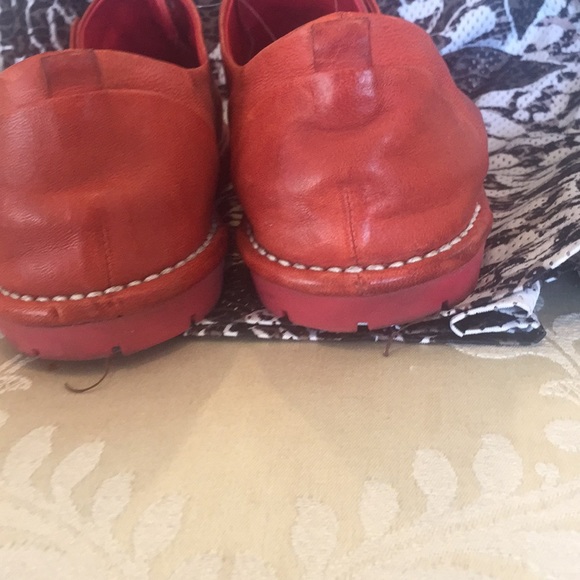 Marsell Red Leather Shoes - Picture 4 of 6